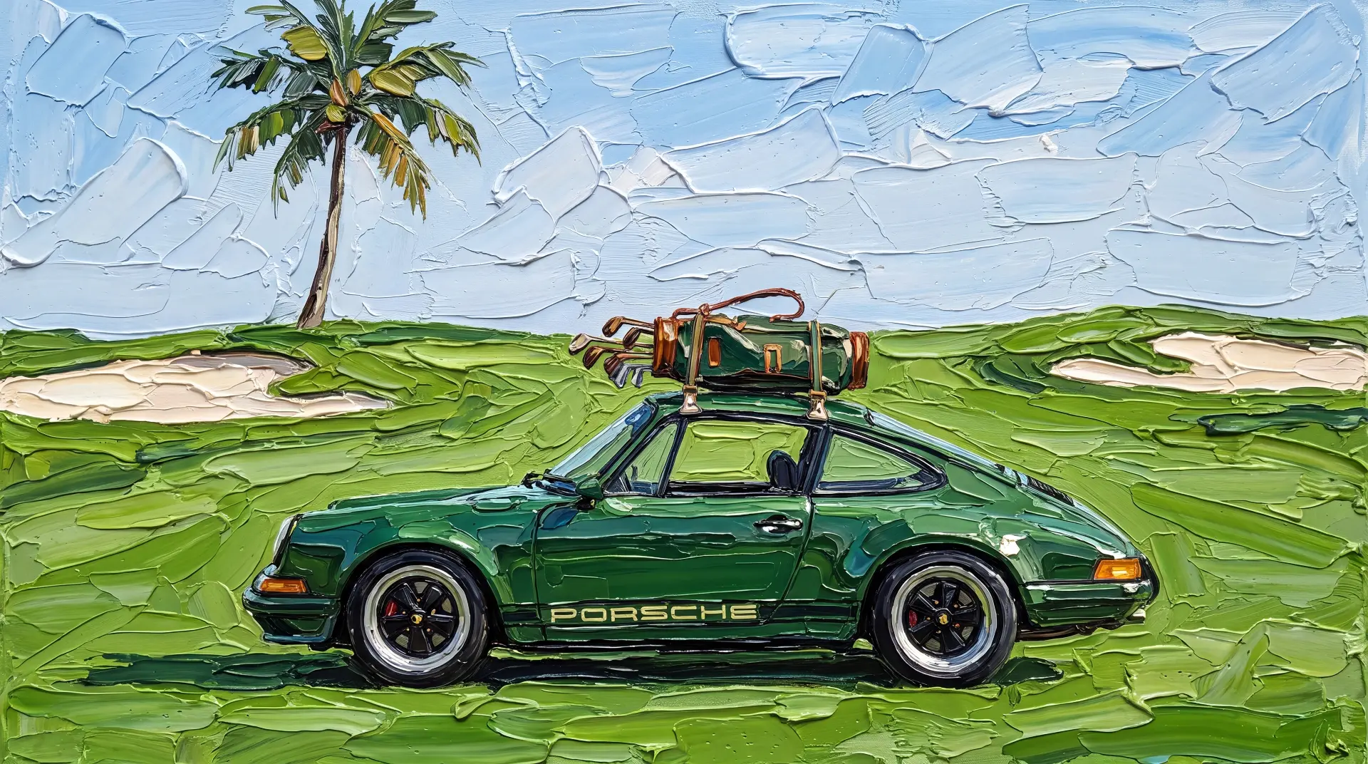 Green Porsche — Mac Ansicht