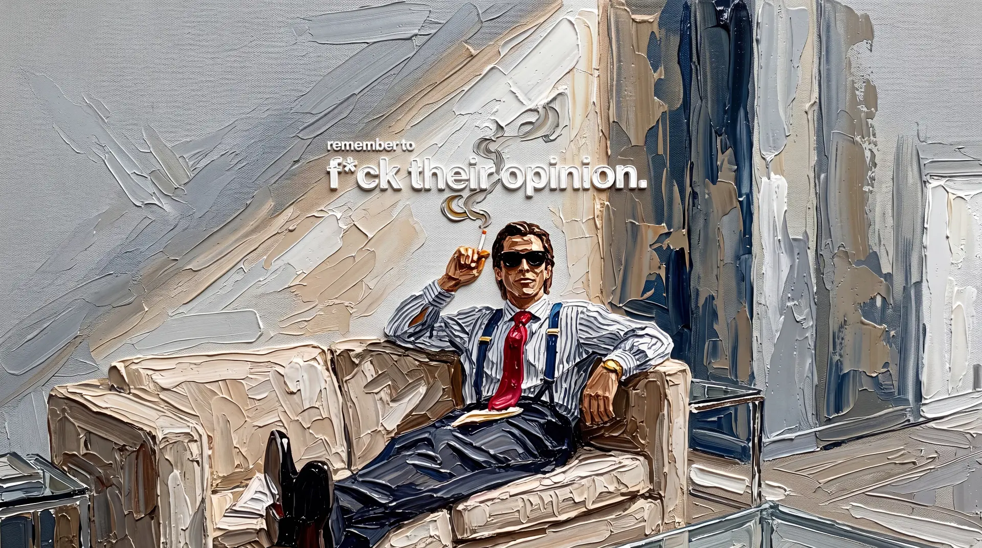 F*ck Their Opinion — Mac Ansicht