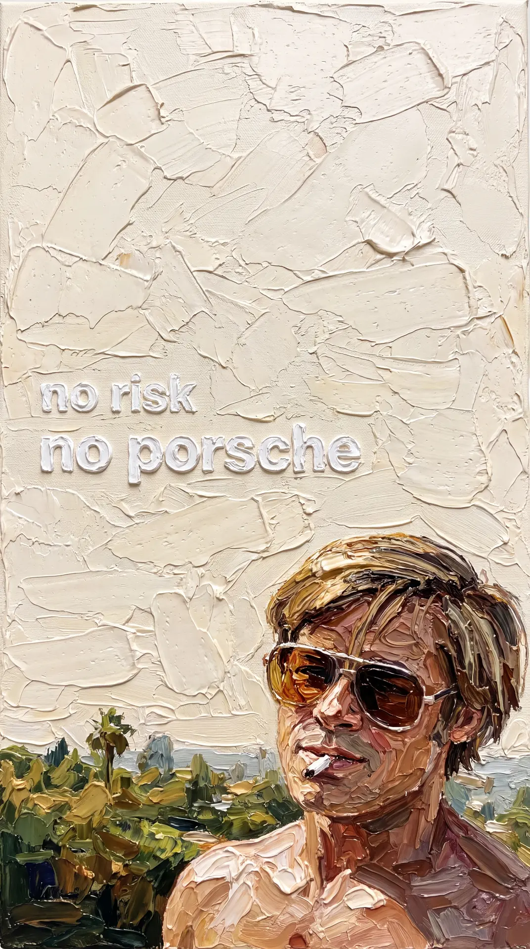 No Risk No Porsche — iPhone & Mac Wallpaper
