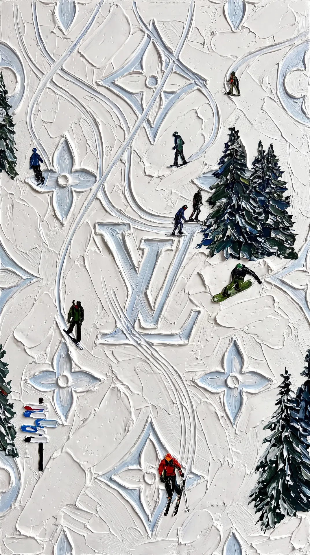 Alpine White — iPhone Ansicht