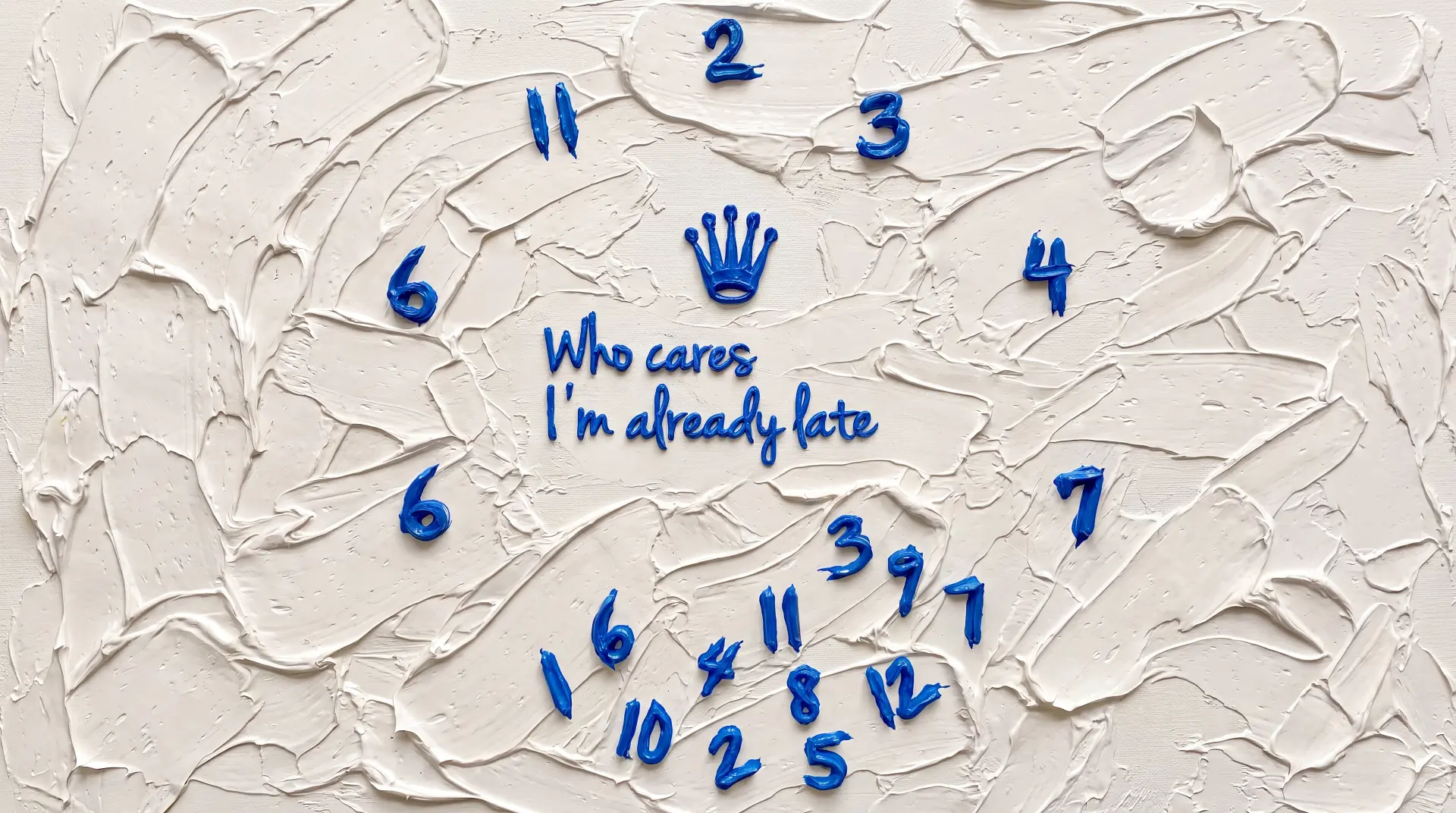 Who Cares I'm Already Late — Mac Ansicht
