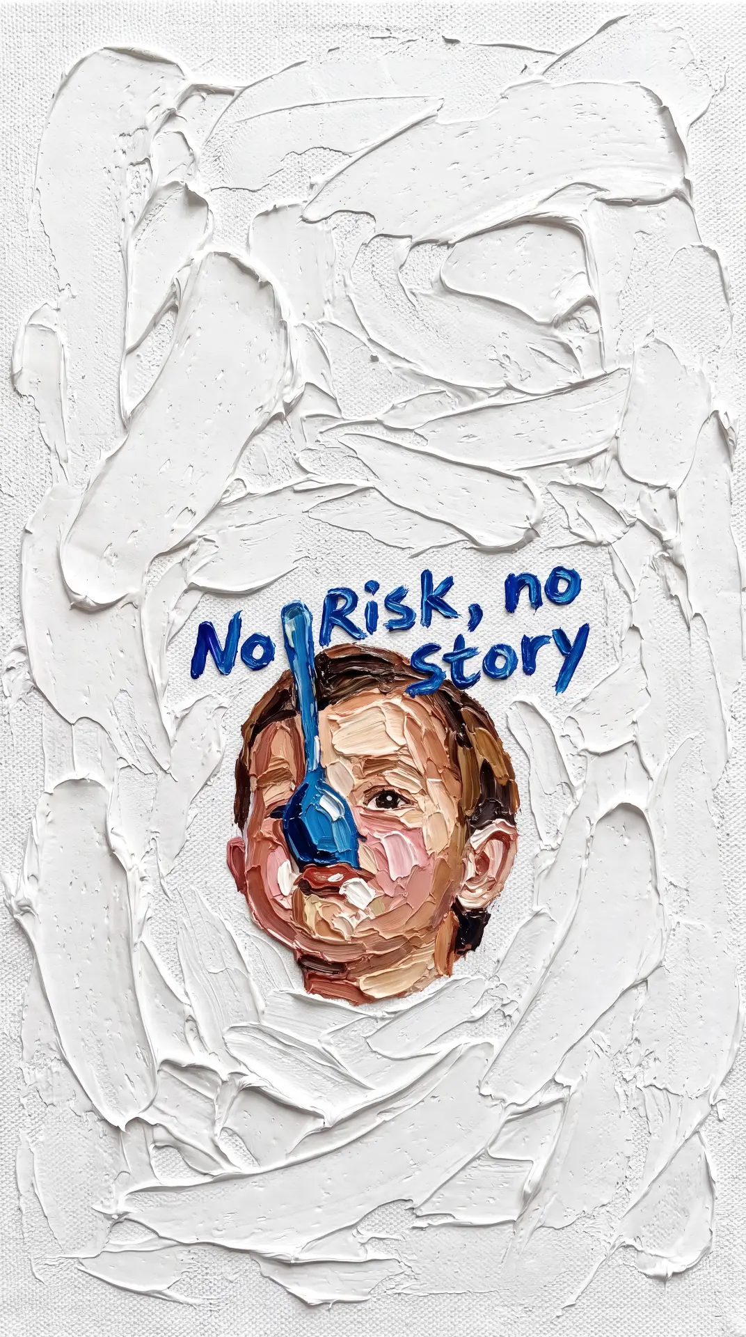 No Risk, No Story — Kid — iPhone & Mac Wallpaper
