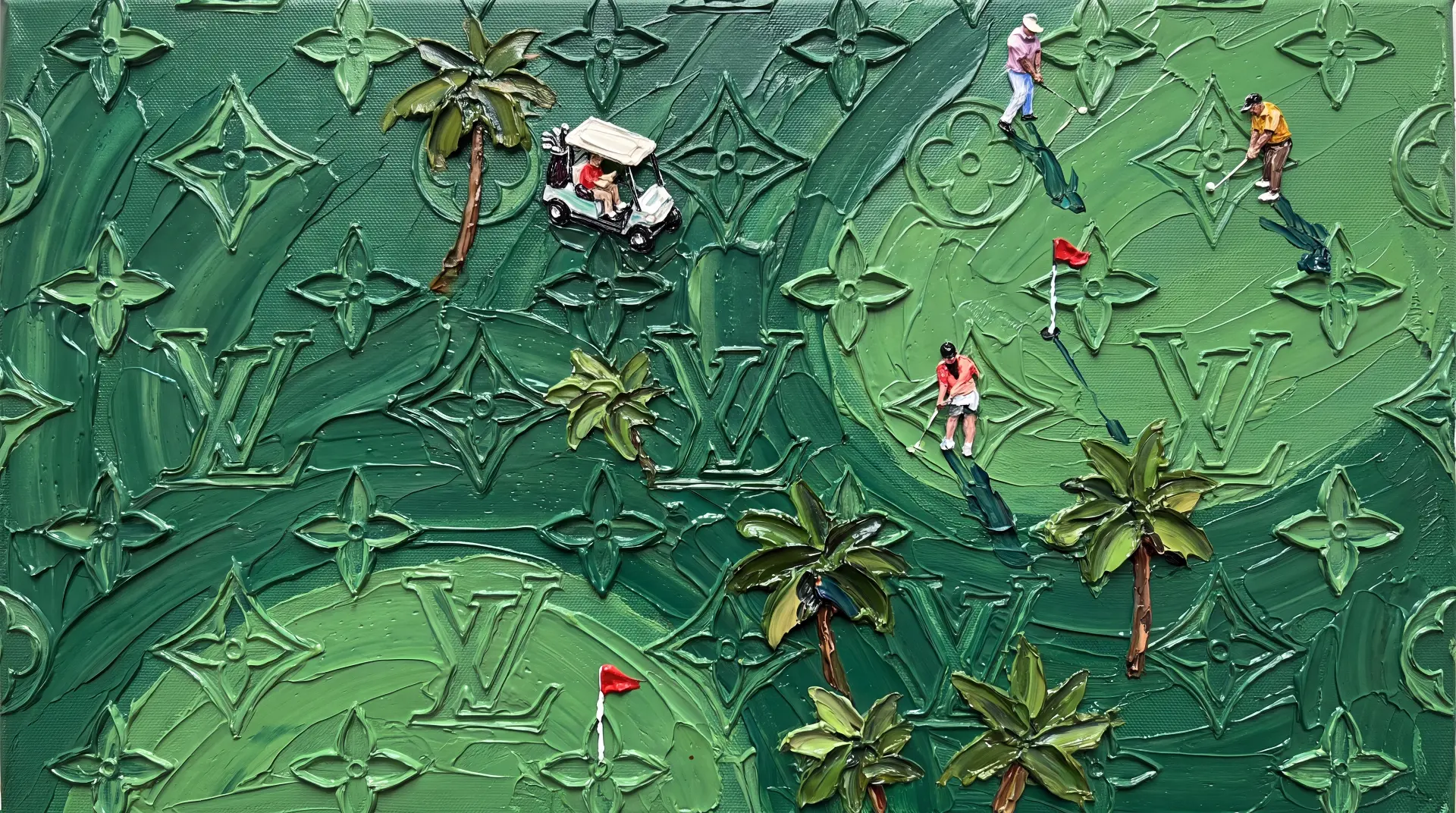 Fairway Green — Wallpaper Edition von Pixpope