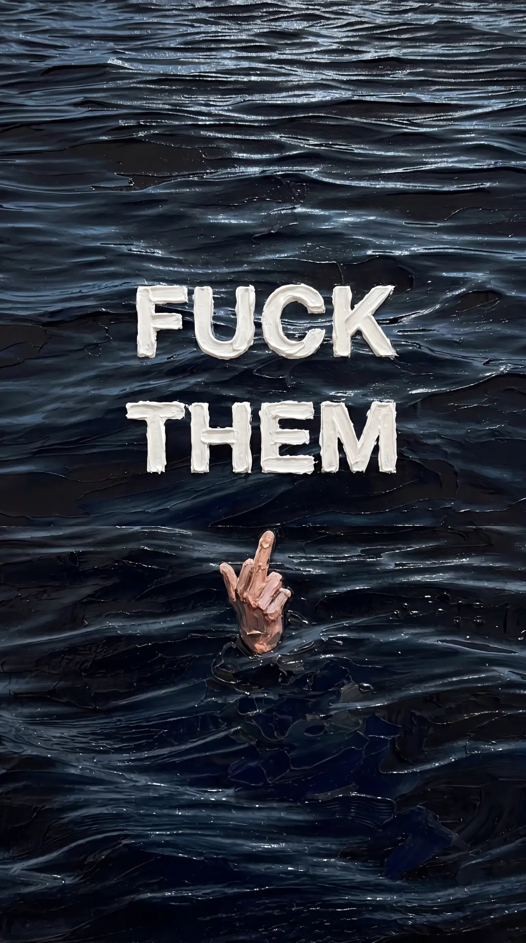 Fuck Them — iPhone & Mac Wallpaper